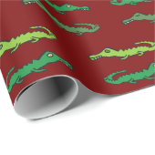Krokodillen en Alligators Cadeaupapier (Rol Hoek)
