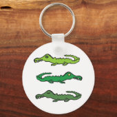 Krokodillen en Alligators Sleutelhanger (Voorkant)