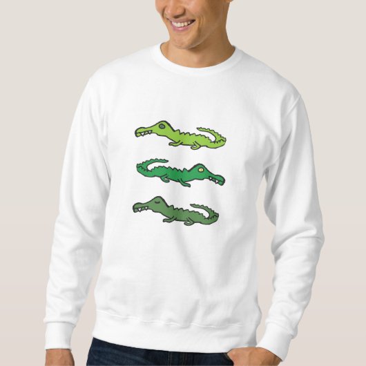 Krokodillen en Alligators Trui (Voorkant)