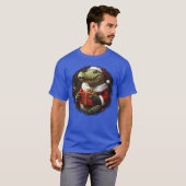Krokodillen Kerst grappig T-shirt (Voorkant volledig)