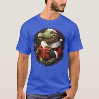 Krokodillen Kerst grappig T-shirt