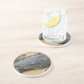 Krokodillen Zandsteen Onderzetter (Zijkant)