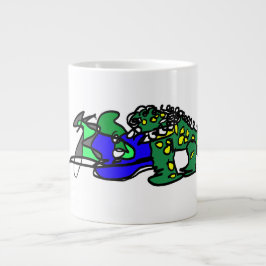 Krokodillenbeat Grote Koffiekop