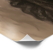 Krokodillendetective in een trenchcoat en fedora perfect poster (Hoek)