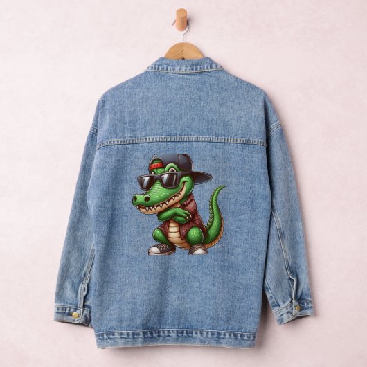 krokodillenhiphop denim jacket (Hangar)