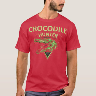 Krokodillenjager Reptiel Huntsman T-shirt