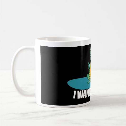 Krokodillenkoffie mok (Links)