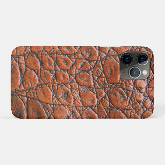 Krokodillenleer nep look Case-Mate iPhone case (Achterkant (horizontaal))
