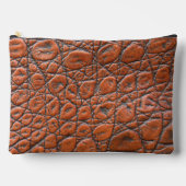 Krokodillenleer nep look etui (Voorkant)