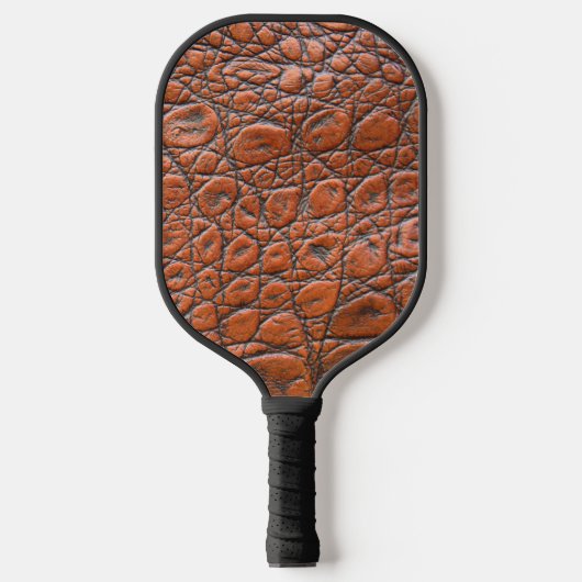 Krokodillenleer nep look pickleball paddle (Voorkant)