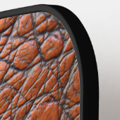 Krokodillenleer nep look pickleball paddle (Links Detail)