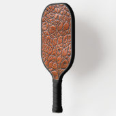 Krokodillenleer nep look pickleball paddle (Links)
