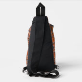 Krokodillenleer nep look sling bag (Achterkant)