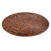 Krokodillenleer nep look snijplank (Hoek)