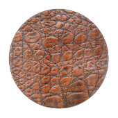 Krokodillenleer nep look snijplank (Voorkant)