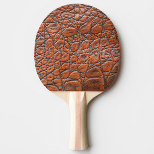 Krokodillenleer nep look tafeltennisbatje