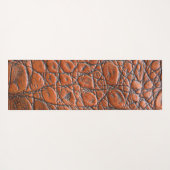 Krokodillenleer nep look yogamat (Achterkant (horizontaal))