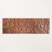 Krokodillenleer nep look yogamat (Voorkant (horizontaal))