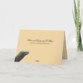 Krokodillenmonitor hagedis platte Kaart (Achterkant)