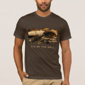 Krokodillenoog, Reptiel, Wilde dieren, Dier T-shirt (Voorkant)