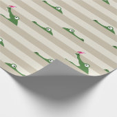 Krokodillenpakpapier Cadeaupapier (Hoek)