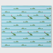 Krokodillenpakpapier Cadeaupapier (Vlak)