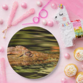 Krokodillenpapier Borden Papieren Bordje (Feest)