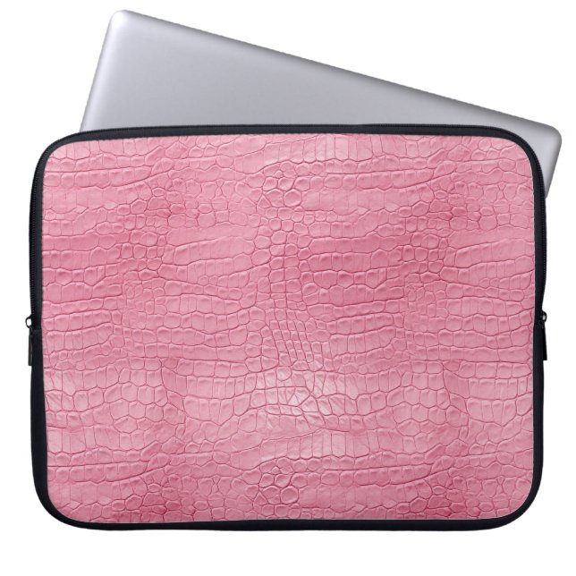 Krokodillenprint Laptoptas 15" Laptop Sleeve (Voorkant)
