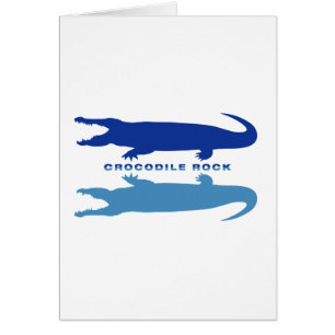 Krokodillenreflectie (blauw)