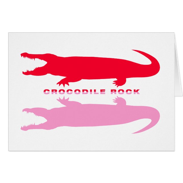 Krokodillenreflectie (rood) (Voorkant Horizontaal)