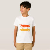 Krokodillenreflectie (Sinaasappel) T-shirt (Voorkant volledig)