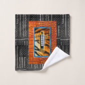 "Krokodillentekracht, Tijgergenade: laat het wild  Bad Handdoek (Wasdoekje)