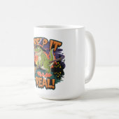 krokodillentovenaar koffiemok (Voorkant rechts)