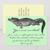 krokodillenuitvindingen kaart (Voorkant / Achterkant)