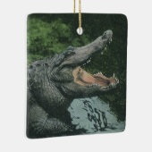  krokodilreptielen, zeedierlijk leven keramisch ornament (Rechts)