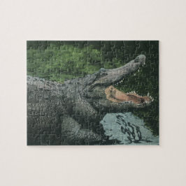  krokodilreptielen, zeedierlijk leven legpuzzel