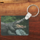  krokodilreptielen, zeedierlijk leven sleutelhanger (Voorkant)