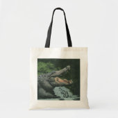  krokodilreptielen, zeedierlijk leven tote bag (Voorkant)