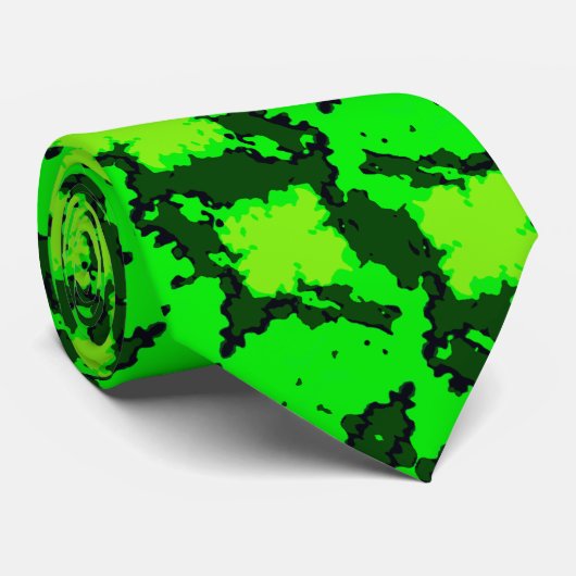 Krokodilschalen Stropdas (Opgerold)