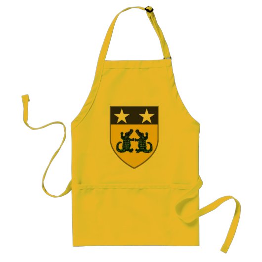 krokodilvaat standaard schort (Voorkant)