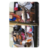 Krokodilvlees BBQ ... Thailand Street Food Magneet (Verticaal)