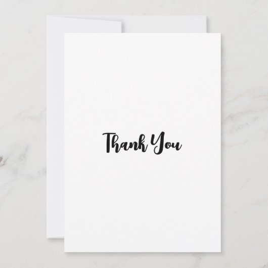 Krokoen Bedankkaart (Achterkant)