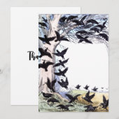 Krokoen Bedankkaart (Voorkant / Achterkant)