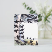 Krokoen Feestdagenkaart (Staand voorkant)