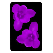 Krokus Bloem Paars Premium Magneet (Verticaal)