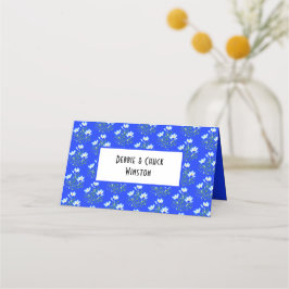 Krokus bloemen plaats kaart tent plaatskaartje