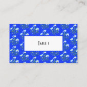 Krokus bloemen platte plaats kaart plaatskaartje (Achterkant)