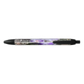 Krokus bloempen zwarte inkt pen (Achterkant)