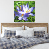Krokus Canvas Afdruk (Insitu (Slaapkamer))