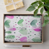 Krokus grote harten 2 tissuepapier (Geschenk)